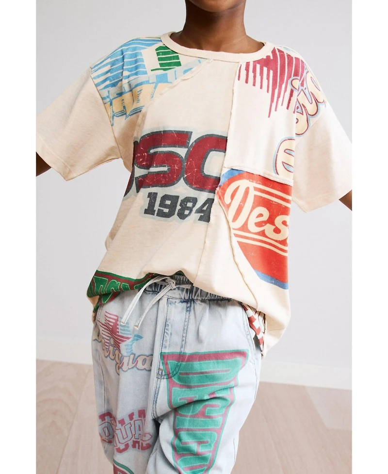 Desigual Little & Big Boy's Printed Jeans