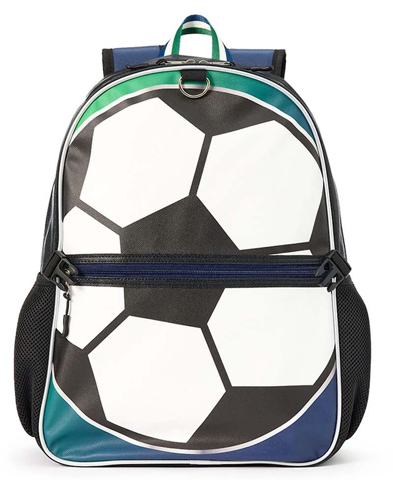 Extreme Nation Boys' Baseball Soccer Backpack, Lunch Bag and Headphone, 3-Piece Set