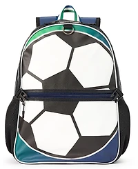 Extreme Nation Boys' Baseball Soccer Backpack, Lunch Bag and Headphone, 3-Piece Set