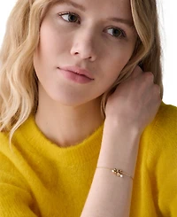 kate spade new york Gold-Tone Love You, Mom Bunny Bracelet