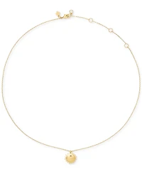 kate spade new york Gold-Tone Gifting You Are My Sunshine Short Pendant Necklace