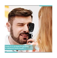 SereneLife 2 in 1 Ophthalmoscope and Otoscope Kit With Travel Case