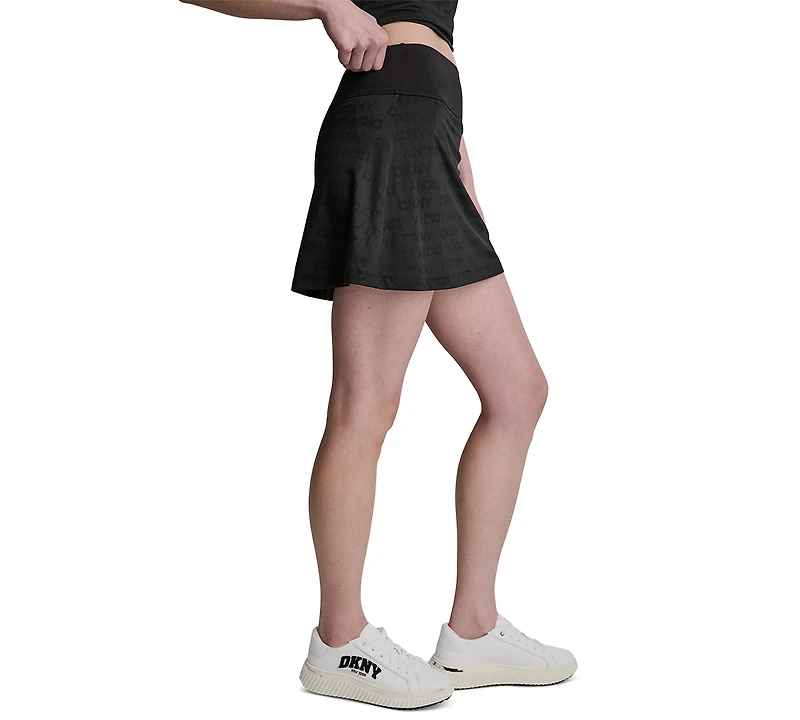 Dkny Sport Women's Side Pocket Logo Skort