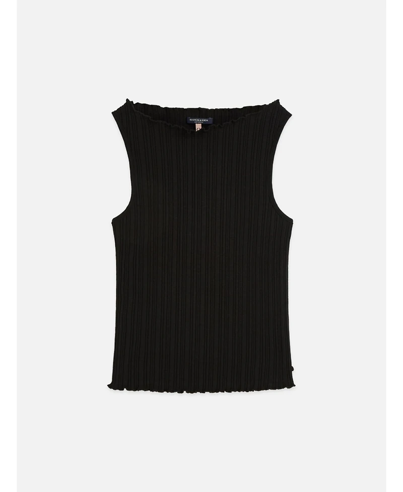 Scotch & Soda Women's and Tops Tees Structured Rib Tank