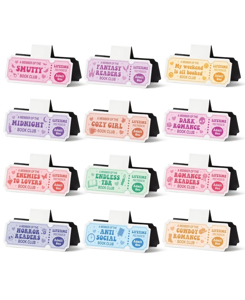Reading Bookmarks Black Women Magnetic Clips Gift