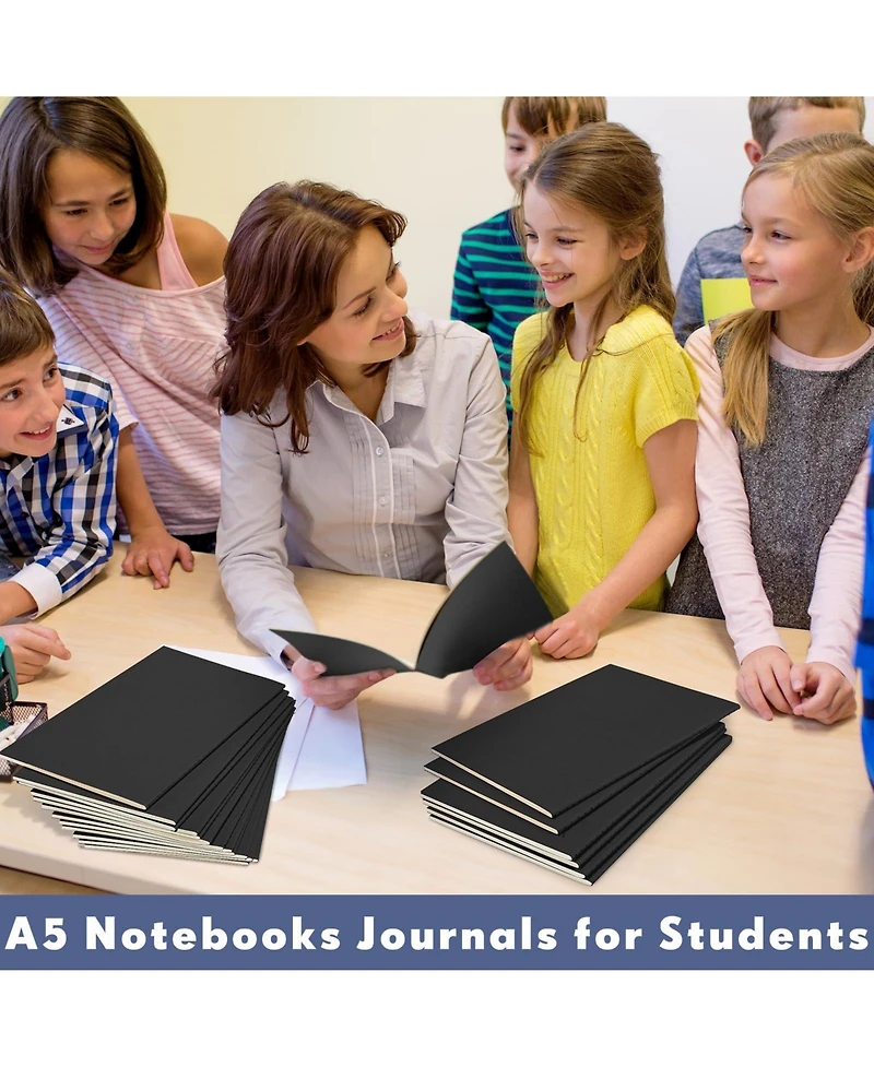 Gnuadz Journals Notebooks Bulk Softcover A5 Notepads Writing Sketch Travel Office