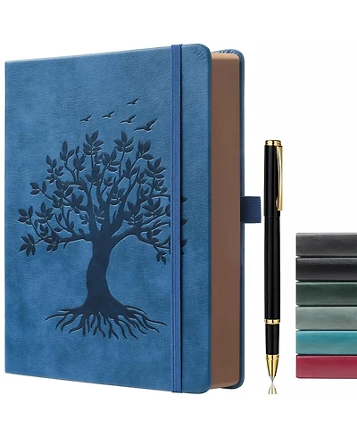 Gnuadz Tree of Life Lined Journal With Pen Pocket