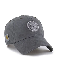 Carhartt X '47 Men's Charcoal Boston Bruins Clean Up Adjustable Hat