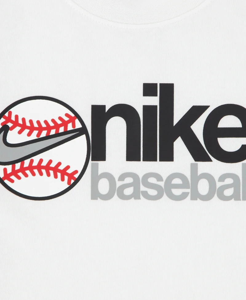 Nike Boys' 4-7 Baseball T-Shirt and Shorts, 2-Piece Set