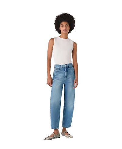 Whistles Women's Authentic Barrel Leg Jean