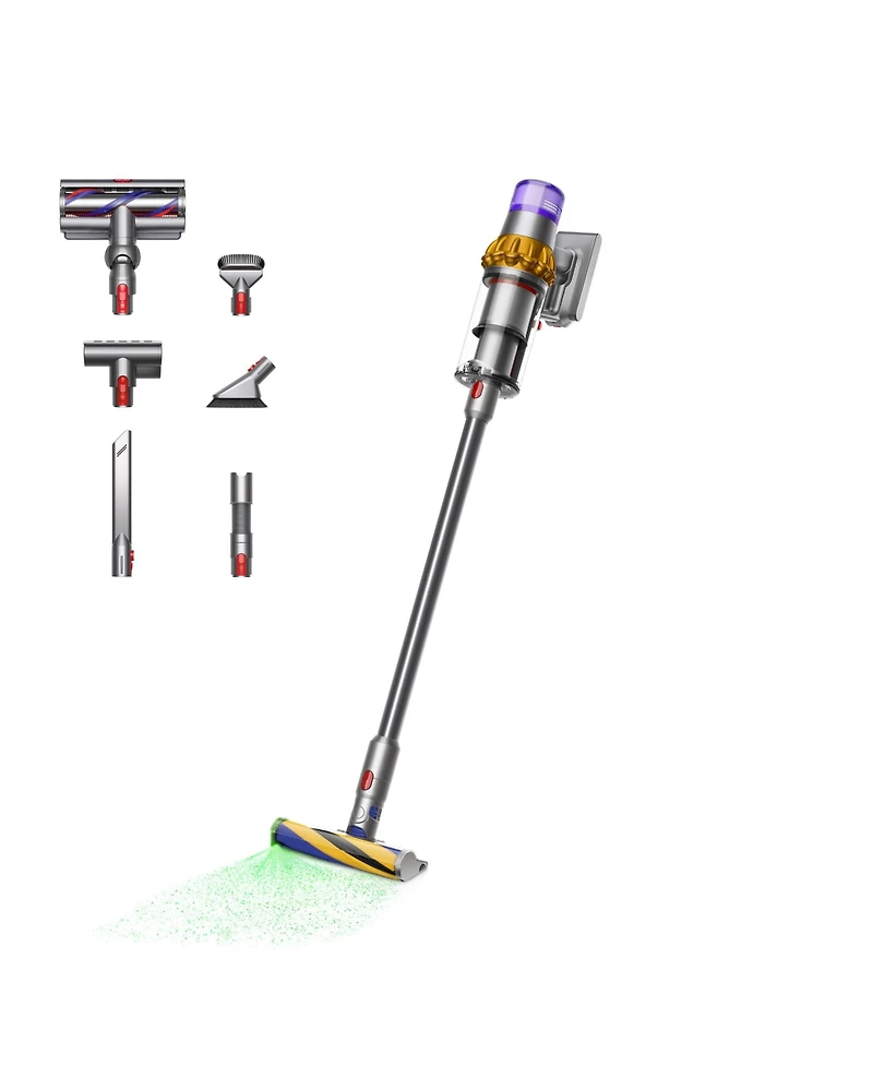 Dyson V15 Detect Absolute + Car Cleaning Kit cordless vacuum