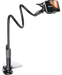 Lamicall Gooseneck Phone Holder for Bed - Cell Mount Clamp Clip