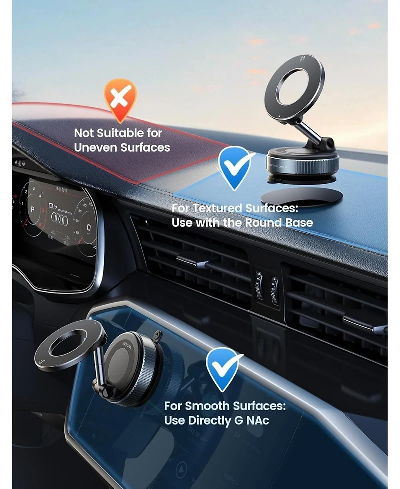 Lamicall Car Phone Holder for Magsafe Car Mount