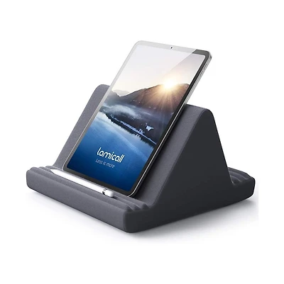 Lamicall Tablet Pillow Stand, Pillow Soft Pad for Lap - Tablet Holder Dock for Bed