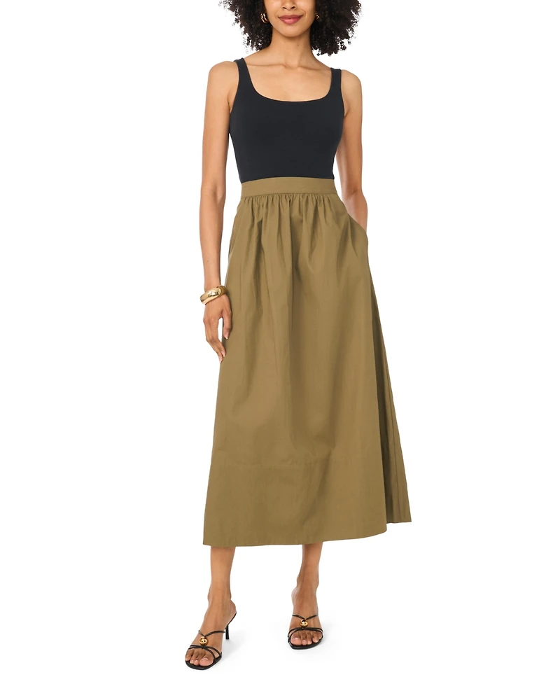 Vince Camuto Women's Zipper Long Maxi Skirt