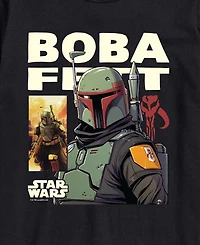 Airwaves Men's Boba Fett Comic Short-Sleeve Graphic T-Shirt