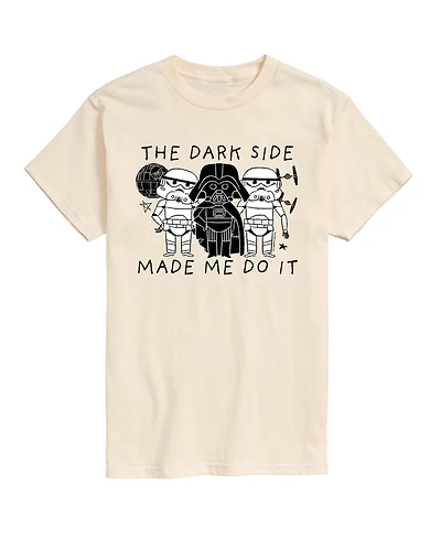 Airwaves Men's The Dark Side Made Me Do It Short-Sleeve Graphic T-Shirt