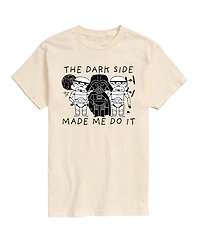 Airwaves Men's The Dark Side Made Me Do It Short-Sleeve Graphic T-Shirt