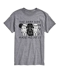 Airwaves Men's The Dark Side Made Me Do It Short-Sleeve Graphic T-Shirt