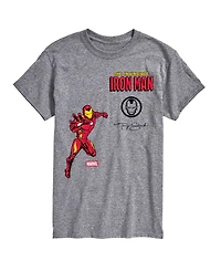 Airwaves Men's Iron Man Invincible Short-Sleeve Graphic T-Shirt