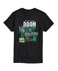 Airwaves Men's Fantastic Four Marvel Comics Dr. Doom Short-Sleeve Graphic T-Shirt
