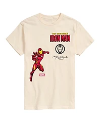 Airwaves Men's Iron Man Invincible Short-Sleeve Graphic T-Shirt