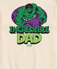 Airwaves Men's The Hulk Incredible Dad Short-Sleeve Graphic T-Shirt