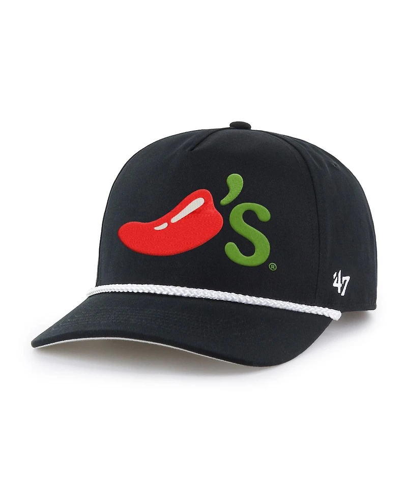 '47 Brand Men's Black Carson Hocevar Chili's Rope Hitch Adjustable Hat