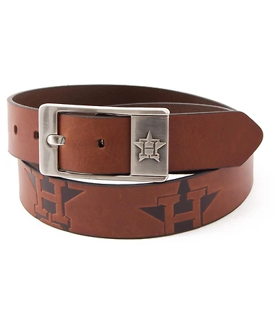 Eagles Wings Men's Houston Astros Brandish Leather Belt