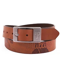 Eagles Wings Men's Philadelphia Phillies Brandish Leather Belt