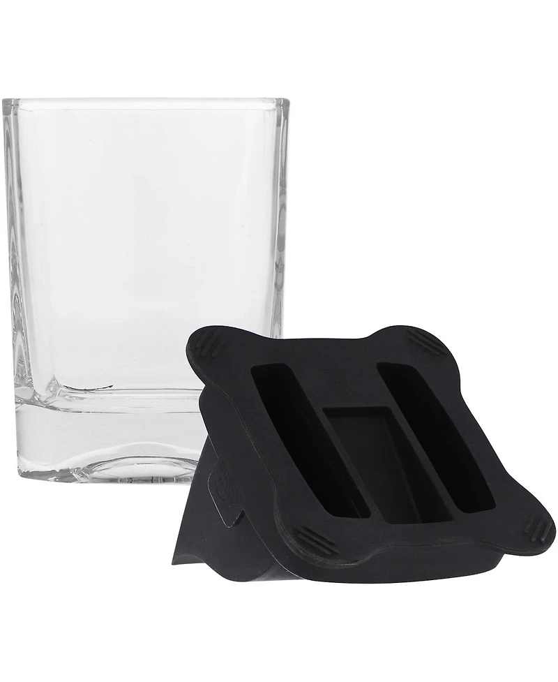 Indigo Falls Baylor Bears 10oz. Ice Wedge Glass