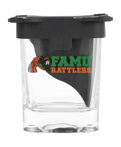 Indigo Falls Florida A M Rattlers 10oz. Ice Wedge Glass
