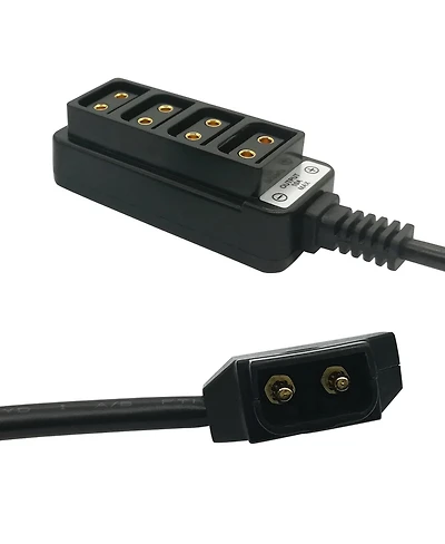 AndyCine D-Tap Male to 4-Ports D-Tap Female Straight Splitter Cable