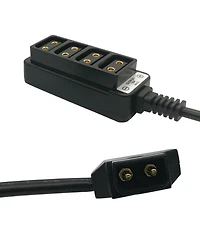 AndyCine D-Tap Male to 4-Ports D-Tap Female Straight Splitter Cable