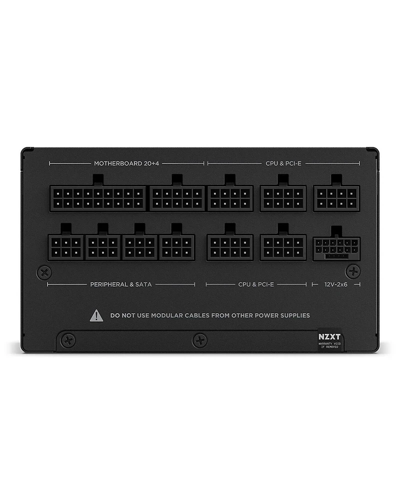 Nzxt C850 Gold 850W 80+ Gold Certified Fully Modular Atx 3.1 Power Supply Unit