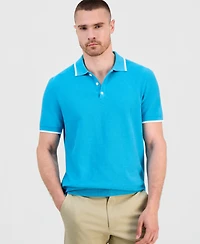 Club Room Men's Tipped Polo Shirt, Macy's Exclusive