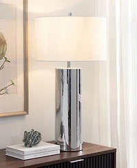 Hudson Canal York 29.5" Metal Tall Table Lamp