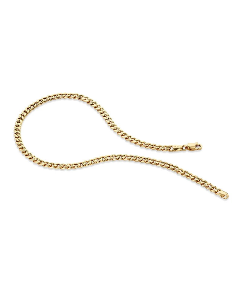 Devata Cuban Chain Bracelet in 14K Gold
