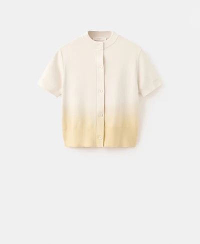 Mango Women's Gradient Cotton Cardigan Sweater