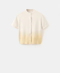 Mango Women's Gradient Cotton Cardigan Sweater