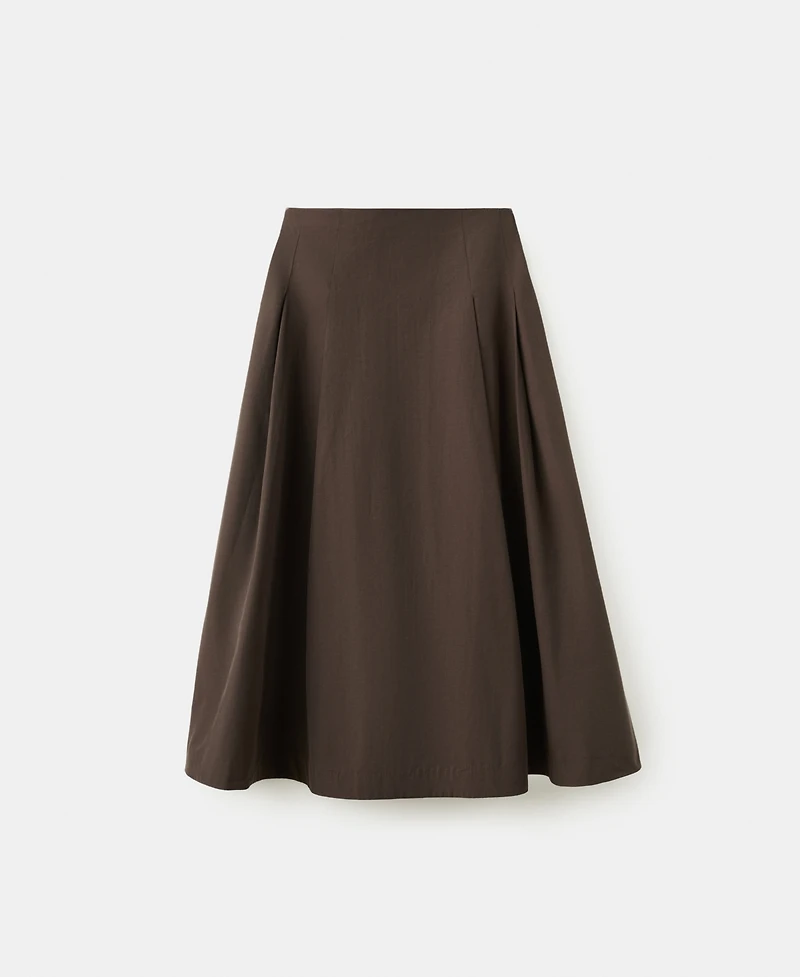 Mango Women's Flared Midi-Skirt