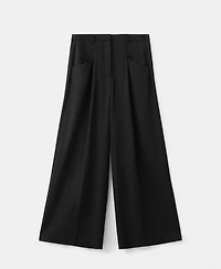 Mango Women's Straight-Fit Lyocell Pants