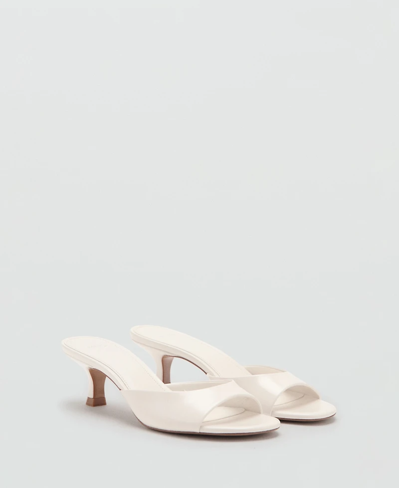 Mango Women's Kitten Heel Sandals