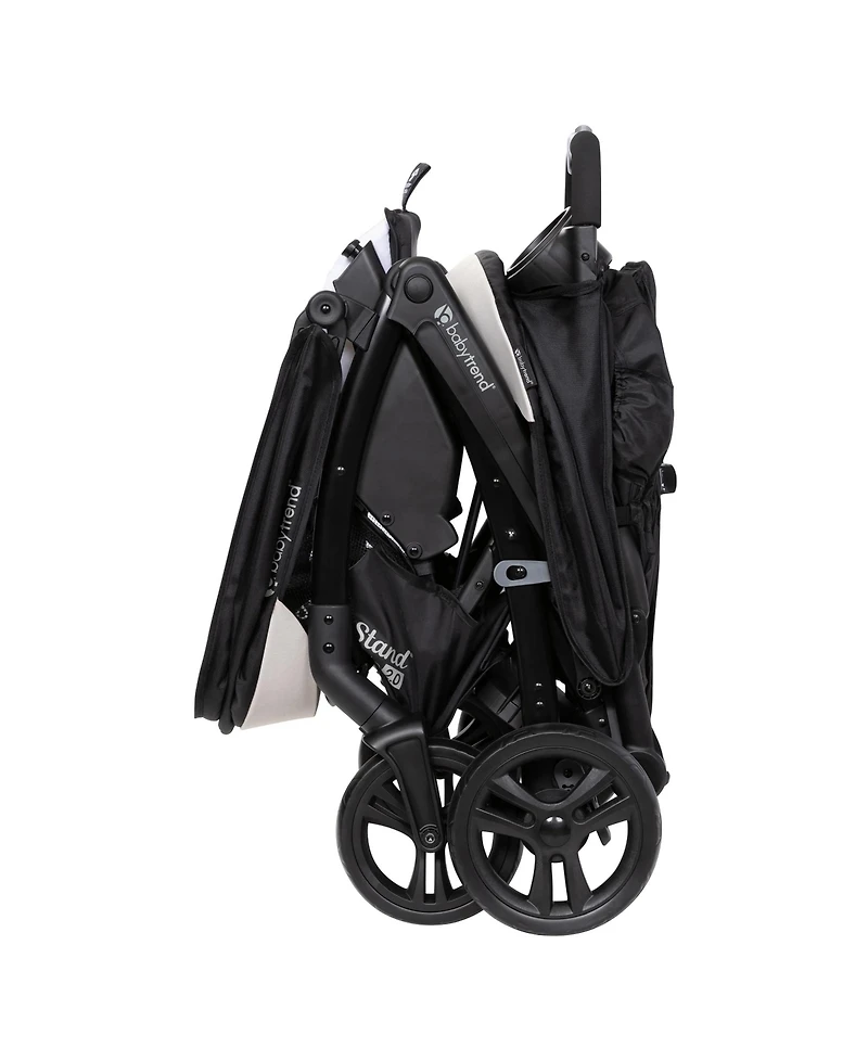Baby Trend Sit N' Stand Double Stroller with Ez-Lift Car Seat (2 Pack), Khaki