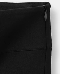 Mango Women's Mid-Rise Flare Pants