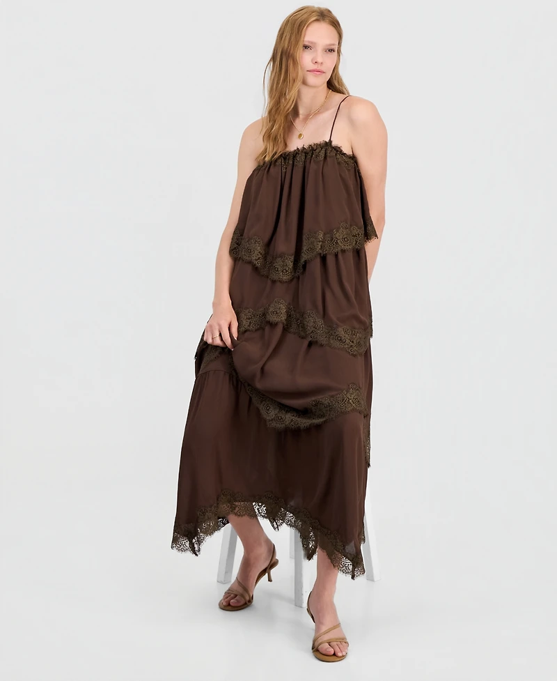 And Now This Women's Tiered Maxi Dress, Macy's Exclusive