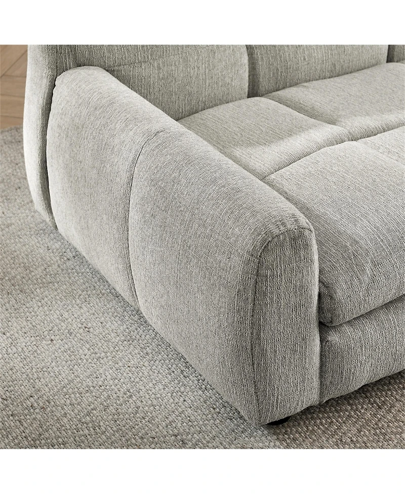 Clihome Large Dog Sofa Comfortable Pet Couch with High Back and Armrests for Big Oversized Dogs