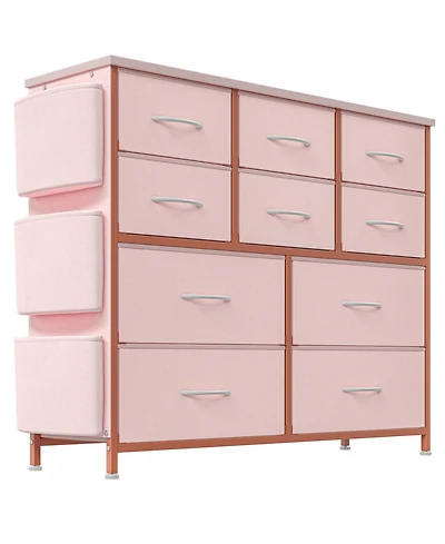 Garvee 10 Drawer Dresser, Dresser for Bedroom with 10 Large Fabric Storage Drawers