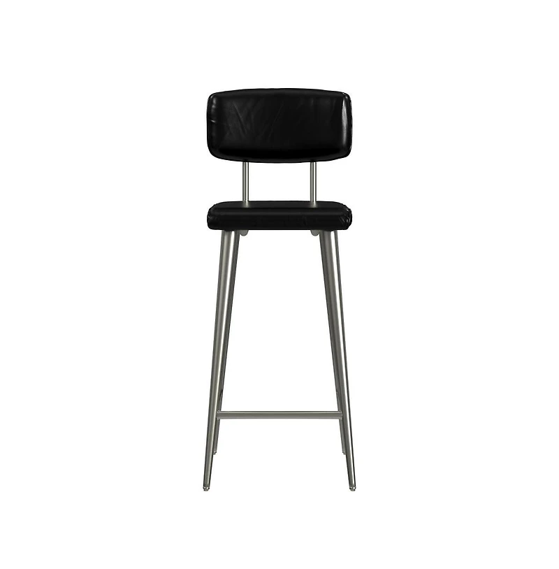 Butler Specialty Saddle Leather Rectangular 26" Counter Stool