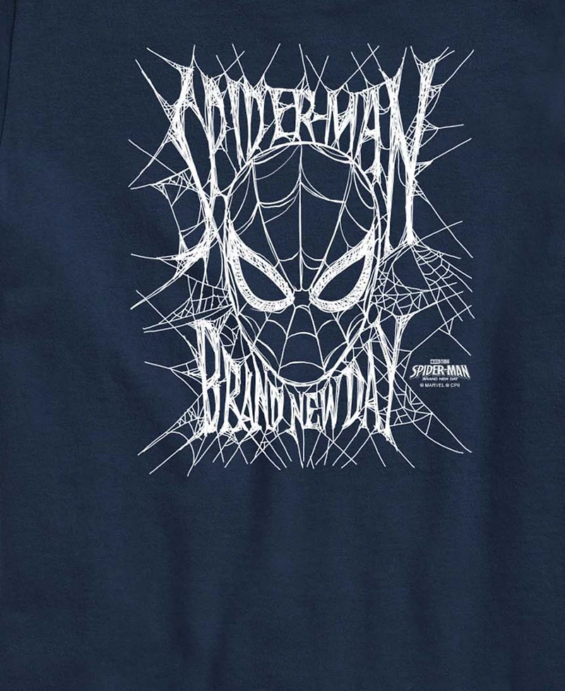 Marvel Boys' 8-20 Brand New Day Web Logo T-Shirt